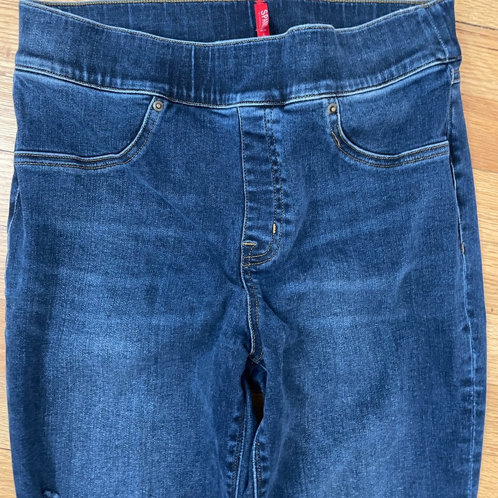 SPANX Jeans size Medium Dark Wash